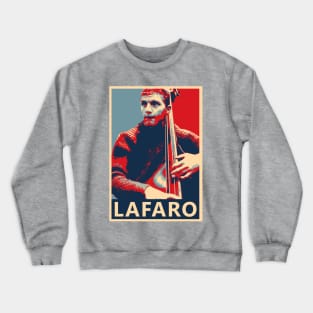 Scott Lafaro Hope Poster - - Greatest musicians in jazz history Crewneck Sweatshirt